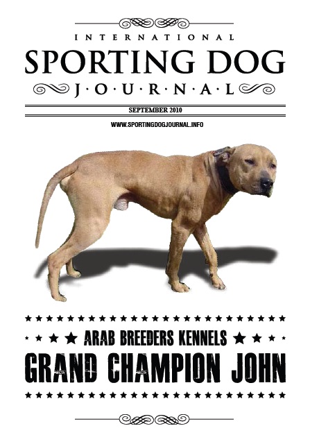 SPORTING DOG JOURNAL SEPTEMBER/2010