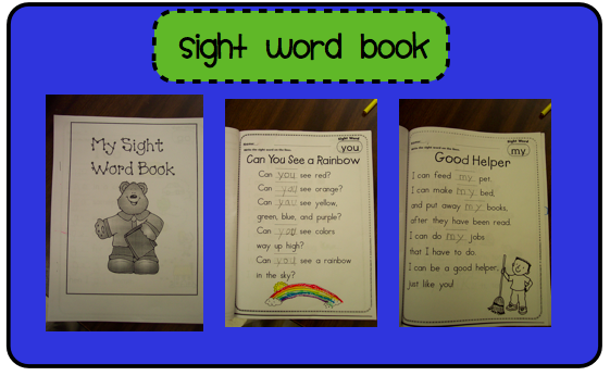 Sight books and  am Family sight word Books Kinderdi: Word Word