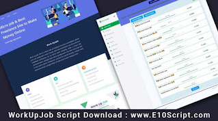 Work Up Job PHP Script - Complete task & Earn Website Script - e10script