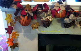 alt=" Pine Cone & Pumpkins Garland Tutorial"