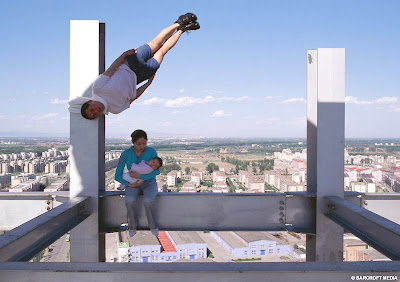 Chinese artist Li Wei’s Optical Illusions