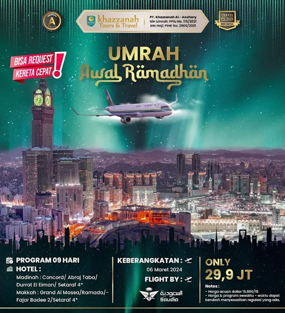 Paket Umroh Ramadhan 2024