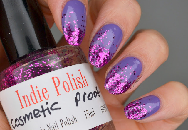 Indie Polish Cosmetic Proof Glitter Gradient