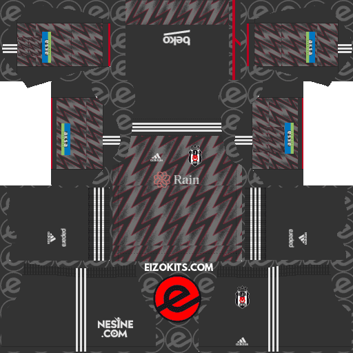 Beşiktaş J.K. DLS Kits 2022-2023 Adidas - Dream League Soccer Kits 2019 (Third)