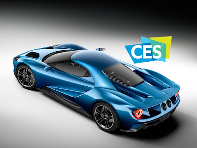 Ford GT is Official Vehicles of the CES 2016