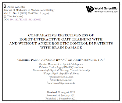 Compartive effectiveness of robot-interactive gait training with and without ankle robotic control in patients with brain damage