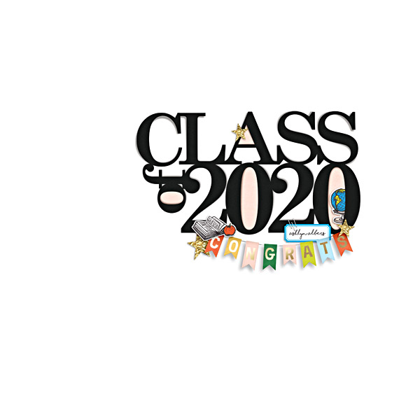 Class of 2020 Graduation Album Title