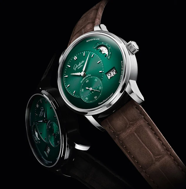 Glashütte Original PanoMaticLunar in forest green