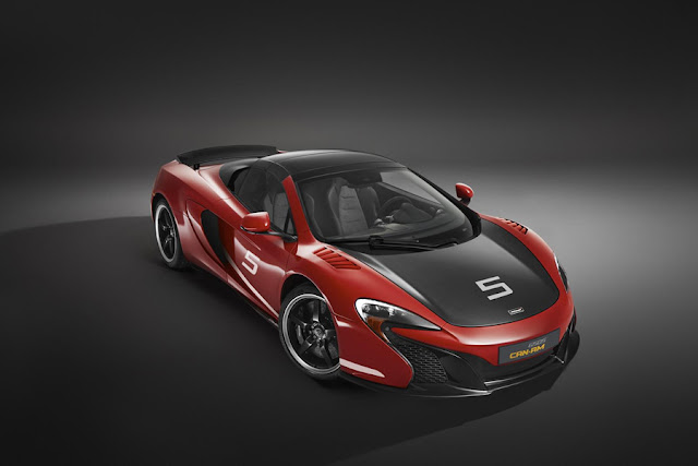  Sport Car McLaren 650S Spider Can-Am, Edisi terbatas McLaren 02