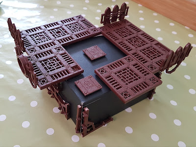 Scratch build terrain for Warhammer 40k