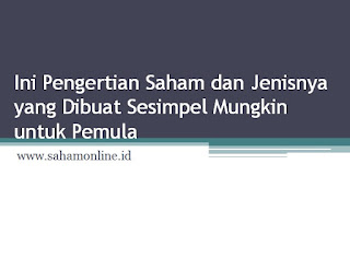 pengertian saham