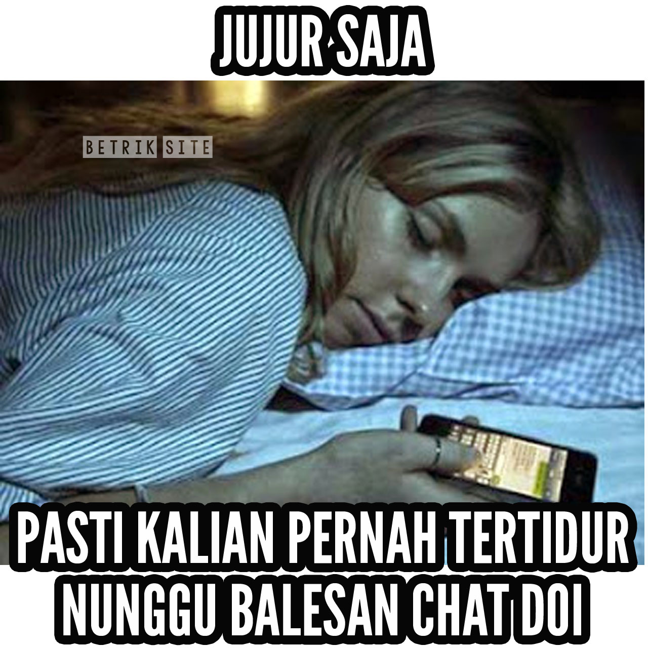 Gambar Meme Nunggu Balesan Chat Kumpulan Gambar DP BBM Manchester