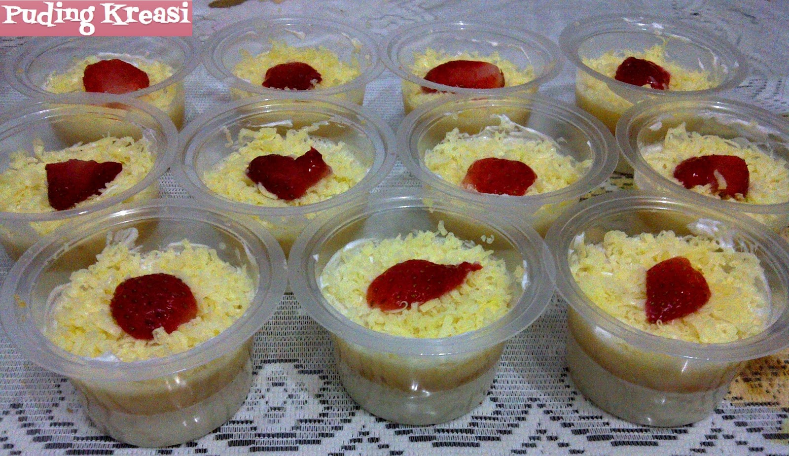 Puding Cup Cheese Cake