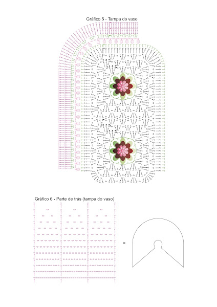 Схемы вязания комплекта ковриков для ванной комнаты (3)