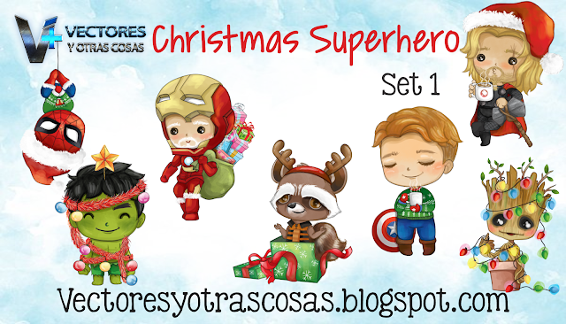 Super Heroes de Navidad 1