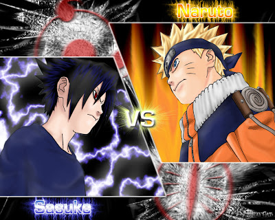 Naruto Sasuke on Desenhos Fodas  Epis  Dio 13  Naruto Vs Sasuke  Adeus Amigo