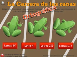 http://www.vedoque.com/juegos/juego.php?j=carrera-ranas-ortografia&l=es