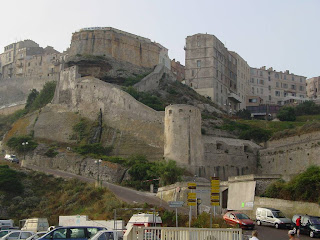 Bonifacio - star attraction in Corsica - France