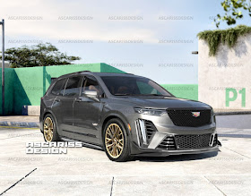 Cadillac XT6 V Blackwing ascariss ascarissdesign