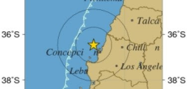 sismo 6,2 centro de Chile, 23 de Enero 2012