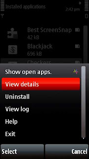 Uninstall Nokia 5800