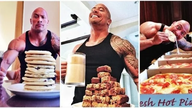 The Rock Style: How Eating 15000 Calories Can Benefit You.