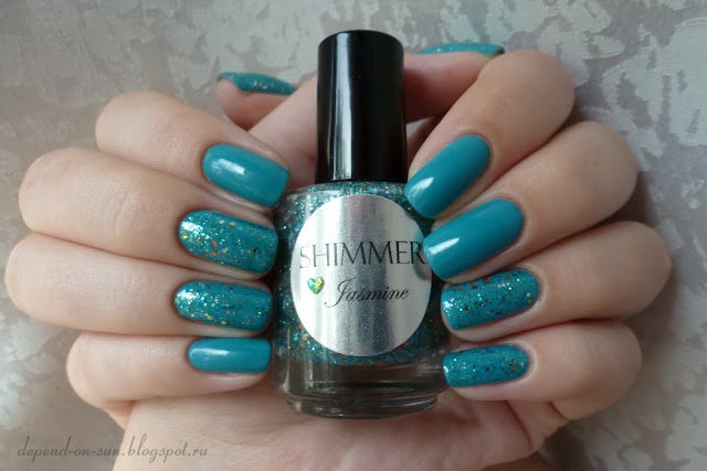 Shimmer polish Jasmine & Uslu airlines DRS