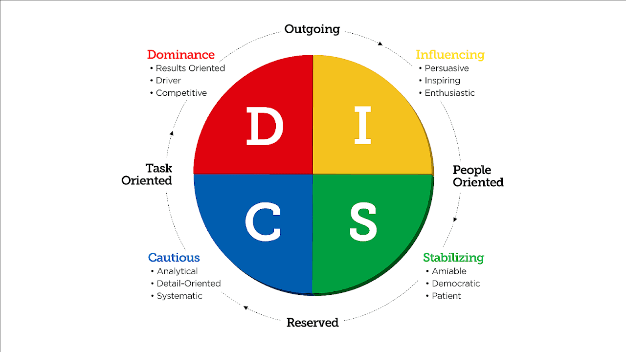 Disc Profile Personality Test Professional