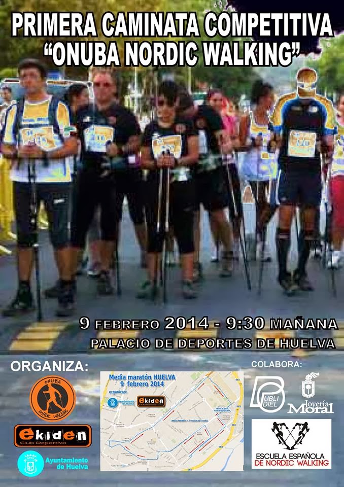 1ª CAMINATA COMPETITIVA "ONUBA NORDIC WALKING"