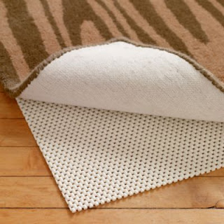 Keep your rug properly positioned with rug pad 