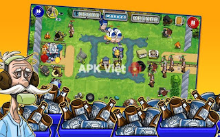 Old School Defense v1.0.0 APK: game thủ thành phong cách Mỹ cho android (mod)