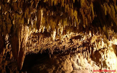 stalaktit dan stalakmit goa gong pacitan