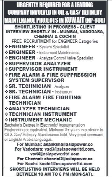 Assignment Abroad Times - Gulf Jobs Paper