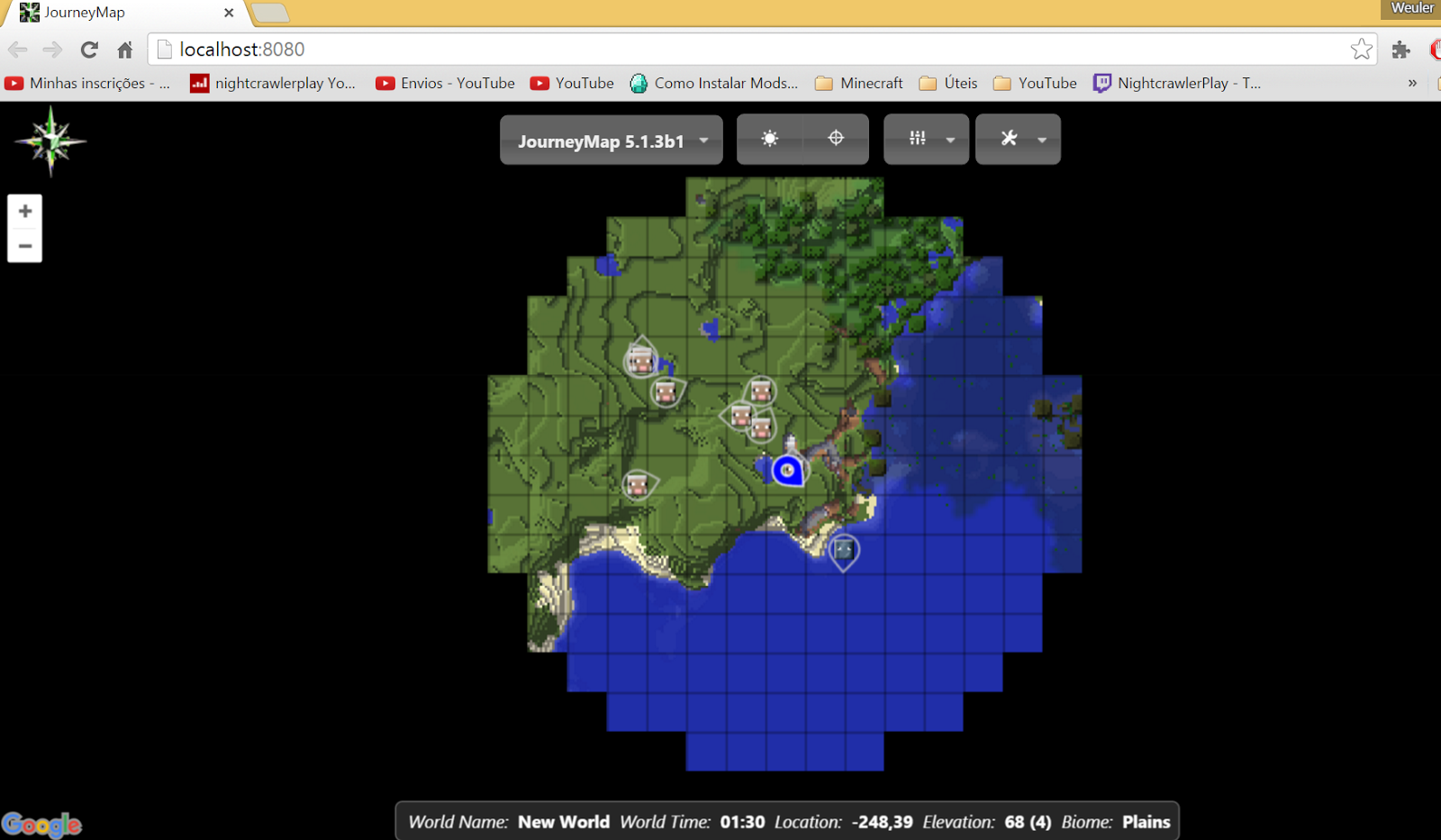 Journeymap Mod 1 10 2 Como Instalar Mods No Minecraft Os Melhores Mods Voce Encontra Aqui