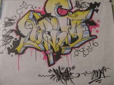 Tag Graffiti Blackbook