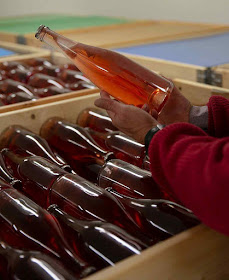 Vinho rosé produzido em Skaersogaard, Dinamarca