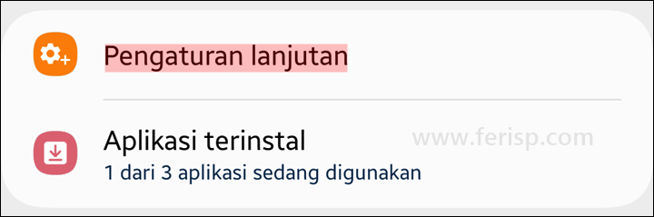 Cara Mengaktifkan Notifikasi Lampu Kilat di HP Samsung