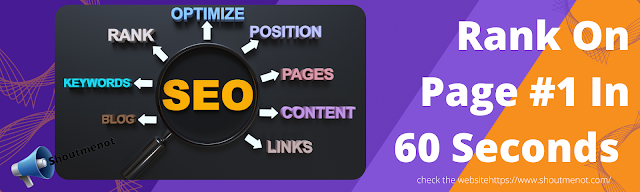 Rank On Page #1 In 60 Seconds And Get INSTANT TARGETED VISITORS