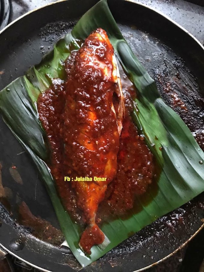 STEP BY STEP RESEPI REMPAH IKAN BAKAR TERENGGANU. 