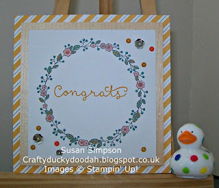 Stampin' Up! Susan Simpson Independent Stampin' Up! Demonstrator, Craftyduckydoodah!, Cottage Greetings Card Kit,