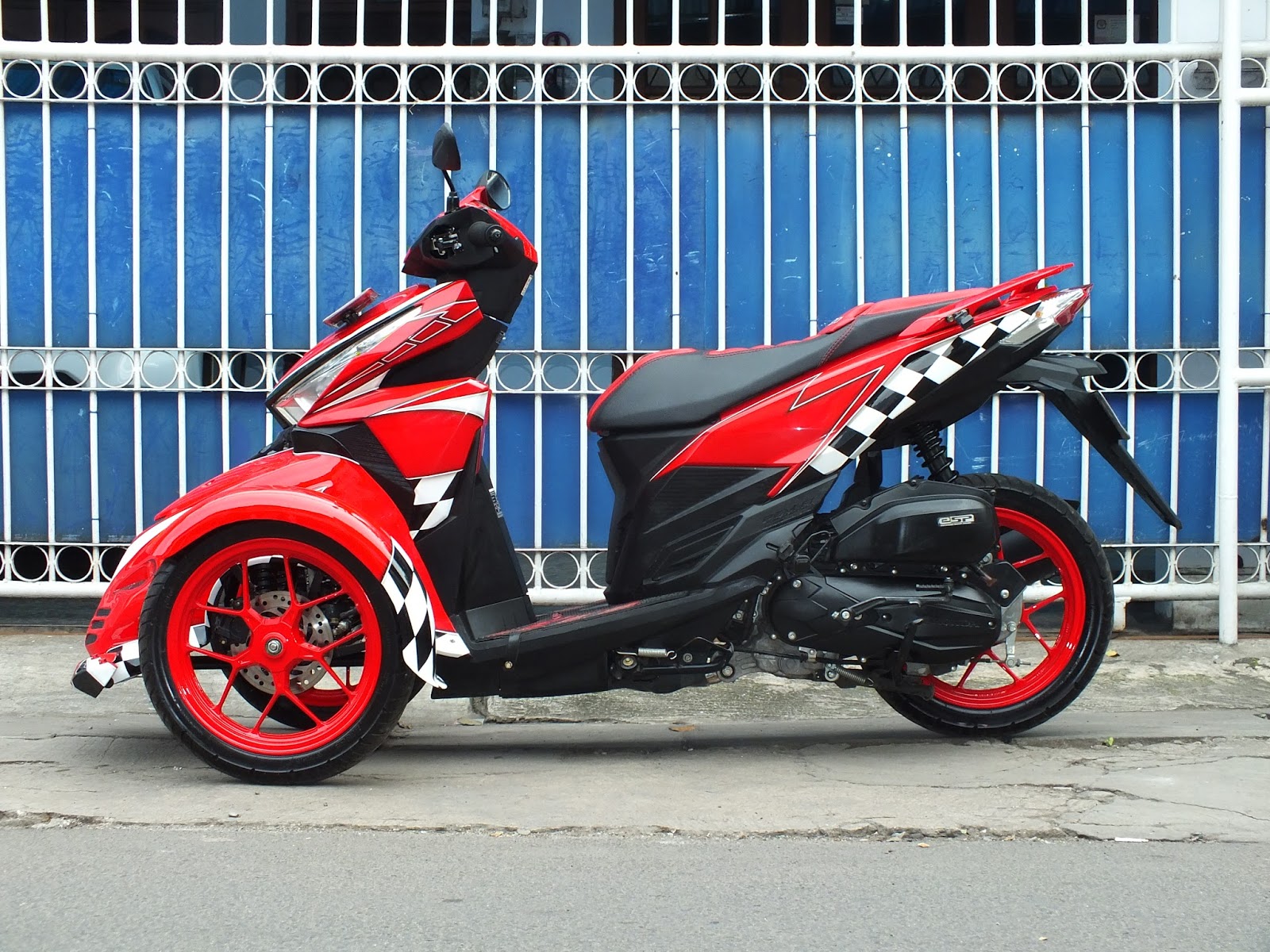 Oracle Modification Concept HONDA VARIO 150 New MODIF RODA TIGA