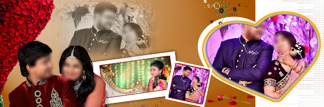 wedding album dm psd