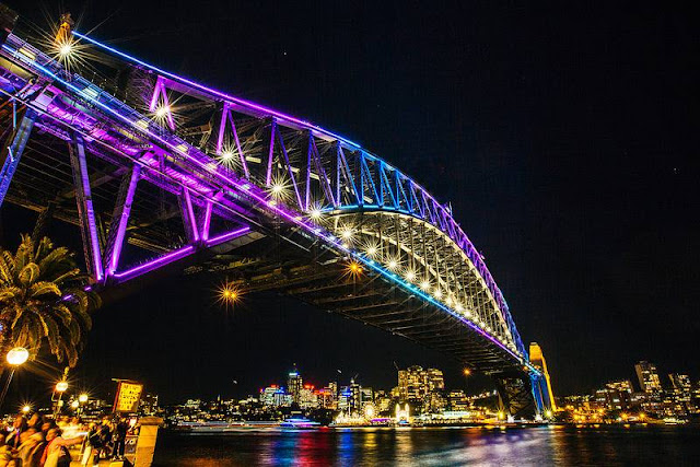 Vivid Sydney - Sydney Harbour Bridge