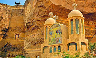 Monastery of St. Simon Al-Kharaz in Mokattam دير القديس سمعان الخراز بالمقطم أحد أهم اماكن سياحية في القاهرة غير معروفة