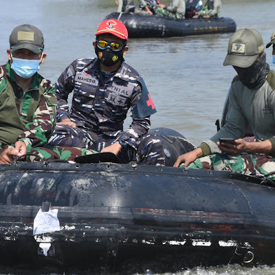 Pasmar 1 Laksanakan Orientasi Tempat dan Sosialisasi Serbuan Vaksin Korps Marinir TNI AL di Muara Gembong