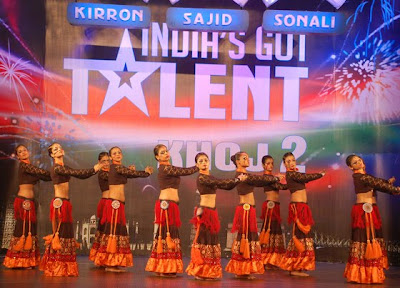 Bellydance,India got talent