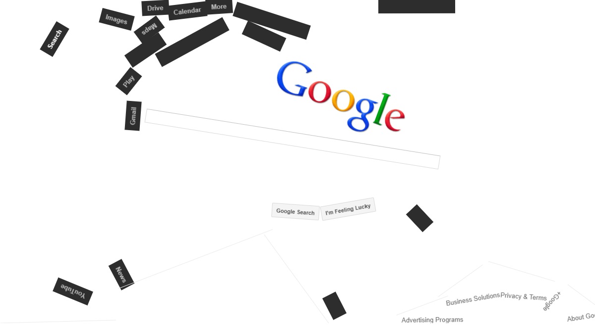 Google Space Trick