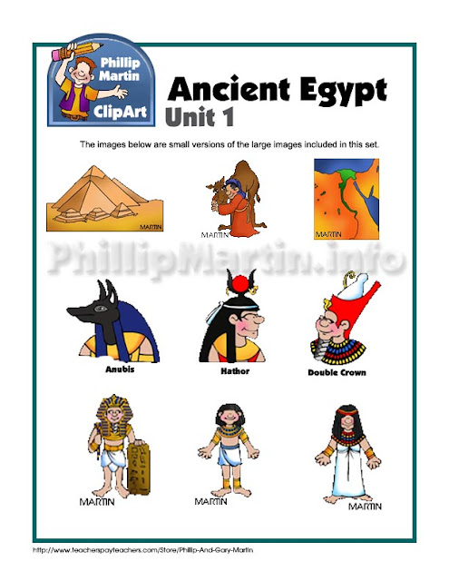 http://www.teacherspayteachers.com/Product/Clip-Art-Ancient-Egypt-Unit-1    