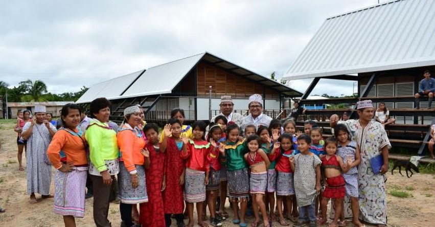 PRONIED: Inauguran nueva infraestructura para colegio de la comunidad nativa Santa Rosa en la región Ucayali - www.pronied.gob.pe