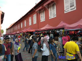Bercuti Tempat Menarik Melaka Stadhuys Cenderamata  murah